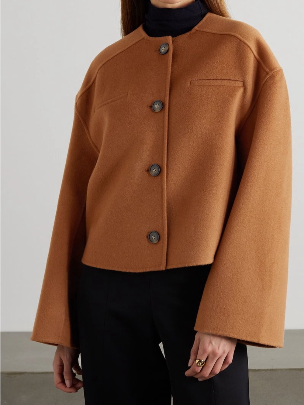LOULOU DE SAISON
Aspo Wool And Cashmere-Blend Jacket